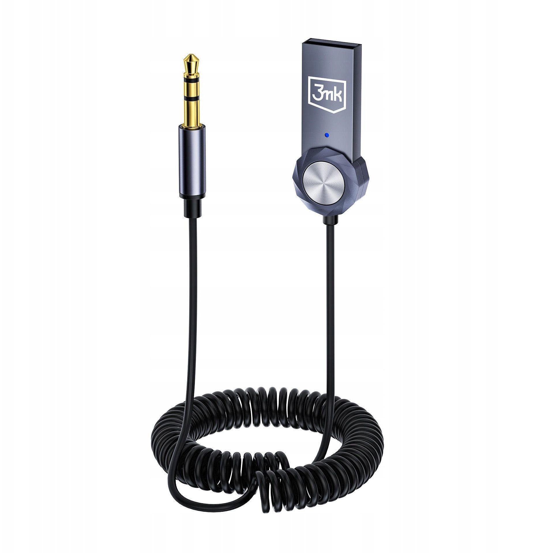 Adapter audio Bluetooth 3mk, USB, Jack 3.5 mm, me mikrofon