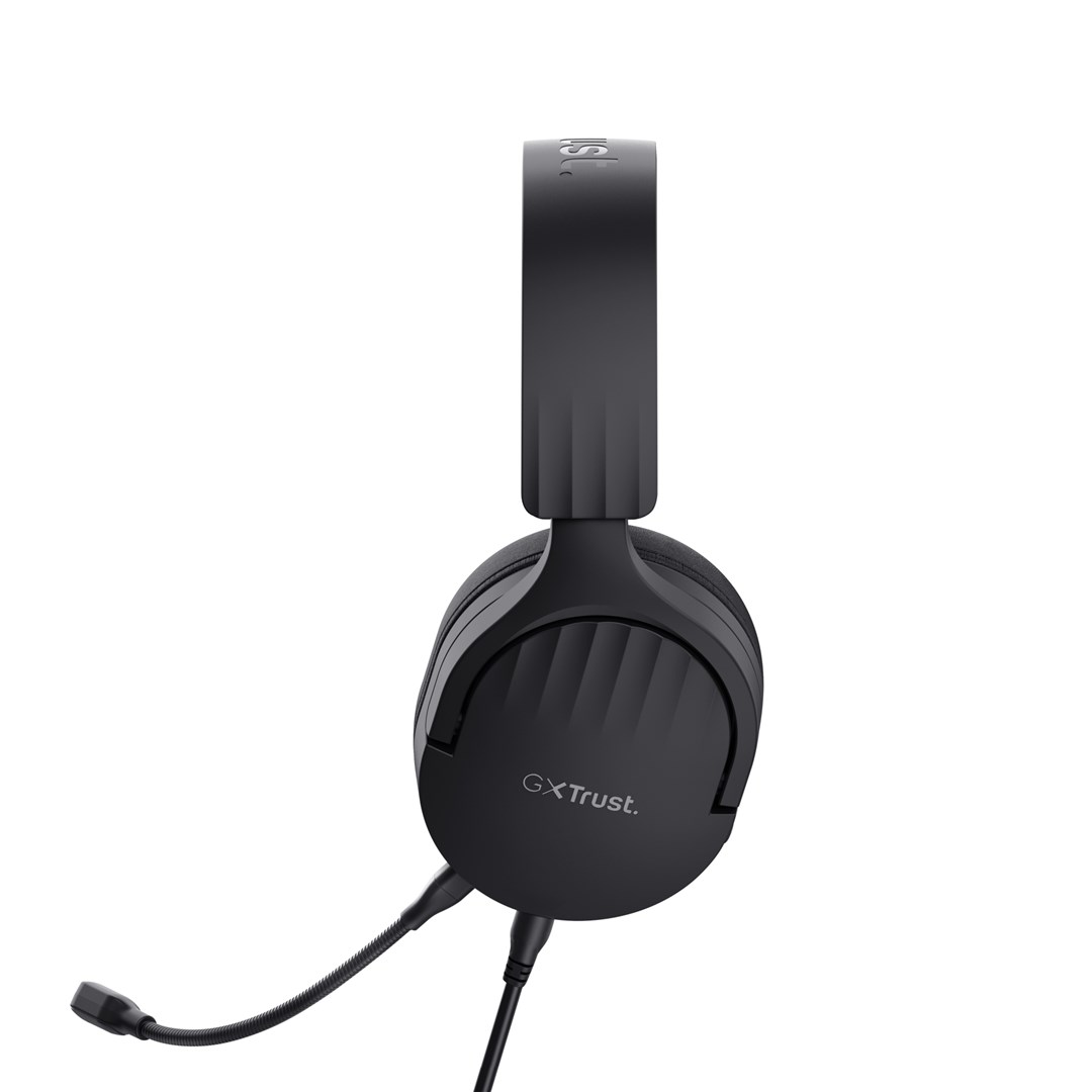 Kufje gaming Trust GXT 489 Fayzo, Multiplatform, 50mm Drivers, të zeza