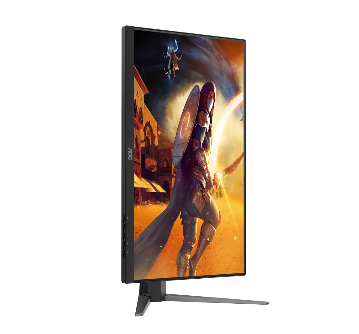Monitor gaming AOC G4 27G4HA, 27", Full HD, LED, i zi me të kuqe