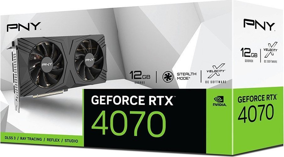 Kartelë grafike PNY GeForce RTX 4070 Verto 12GB GDDR6X