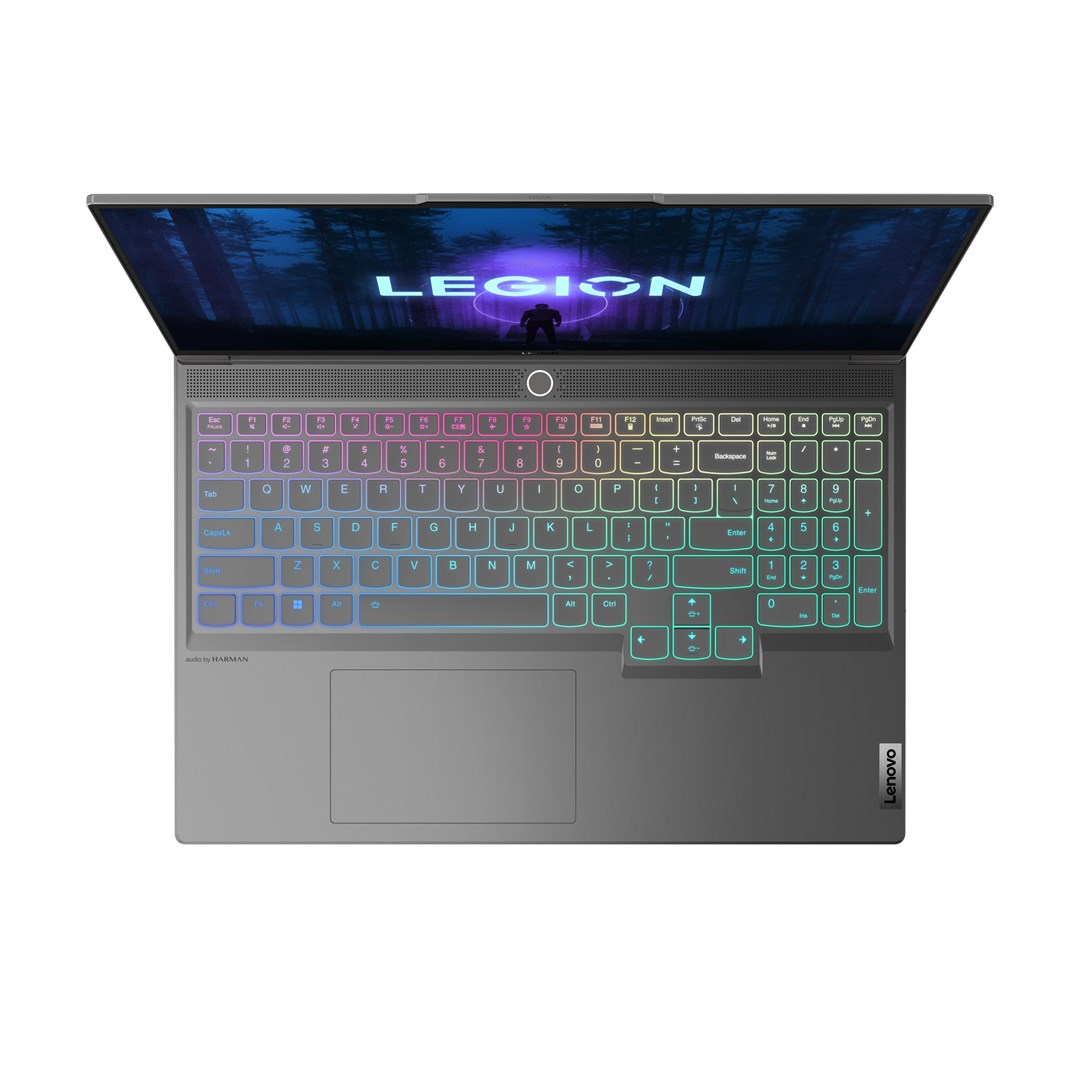 Laptop Lenovo Legion Slim 7, 16", Intel Core i7 13700H, 16 GB RAM, 512 GB SSD, NVIDIA GeForce RTX 4060, i hirtë