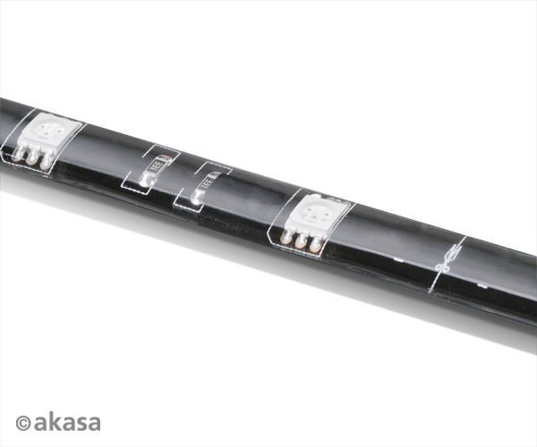 Shirit LED Akasa Vegas M AK-LD05-50GN, 50 cm, 15 LED, jeshil