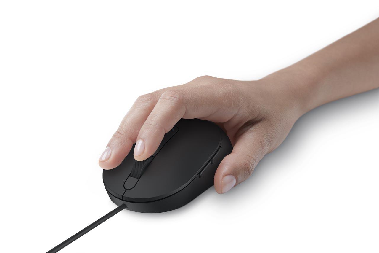 Maus Dell Pro MS3220, me kabllo, sensor lazer, i zi