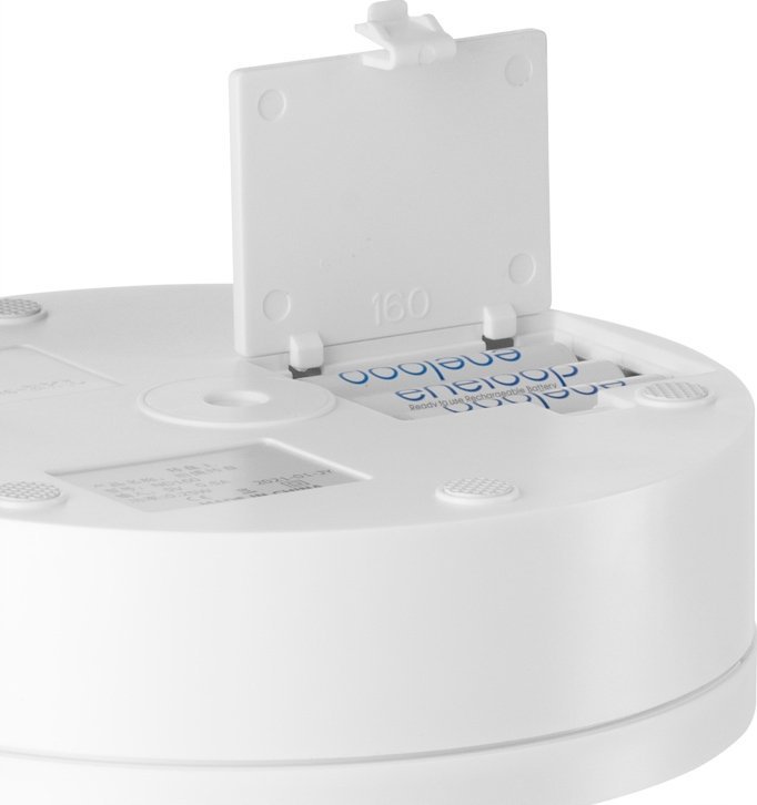 Tavolinë rrotulluese FreePower 360°, 16x5cm, USB, e bardhë