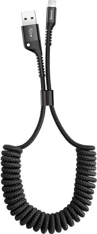 Kabllo Baseus (CALSR-01) USB-A - Lightning, 1m, e zezë