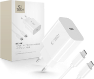 Karikues rrjeti Tech-protect NC20W, 20W PD, 1 port USB C, i bardhë