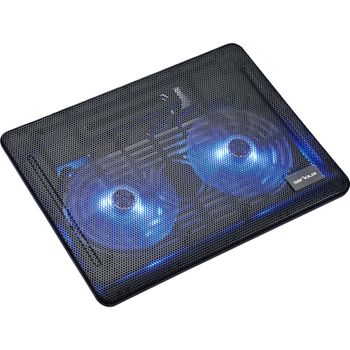 Ftohës laptopi Serioux NCP007, 10-15.6", 2 ventilatorë, USB, i zi
