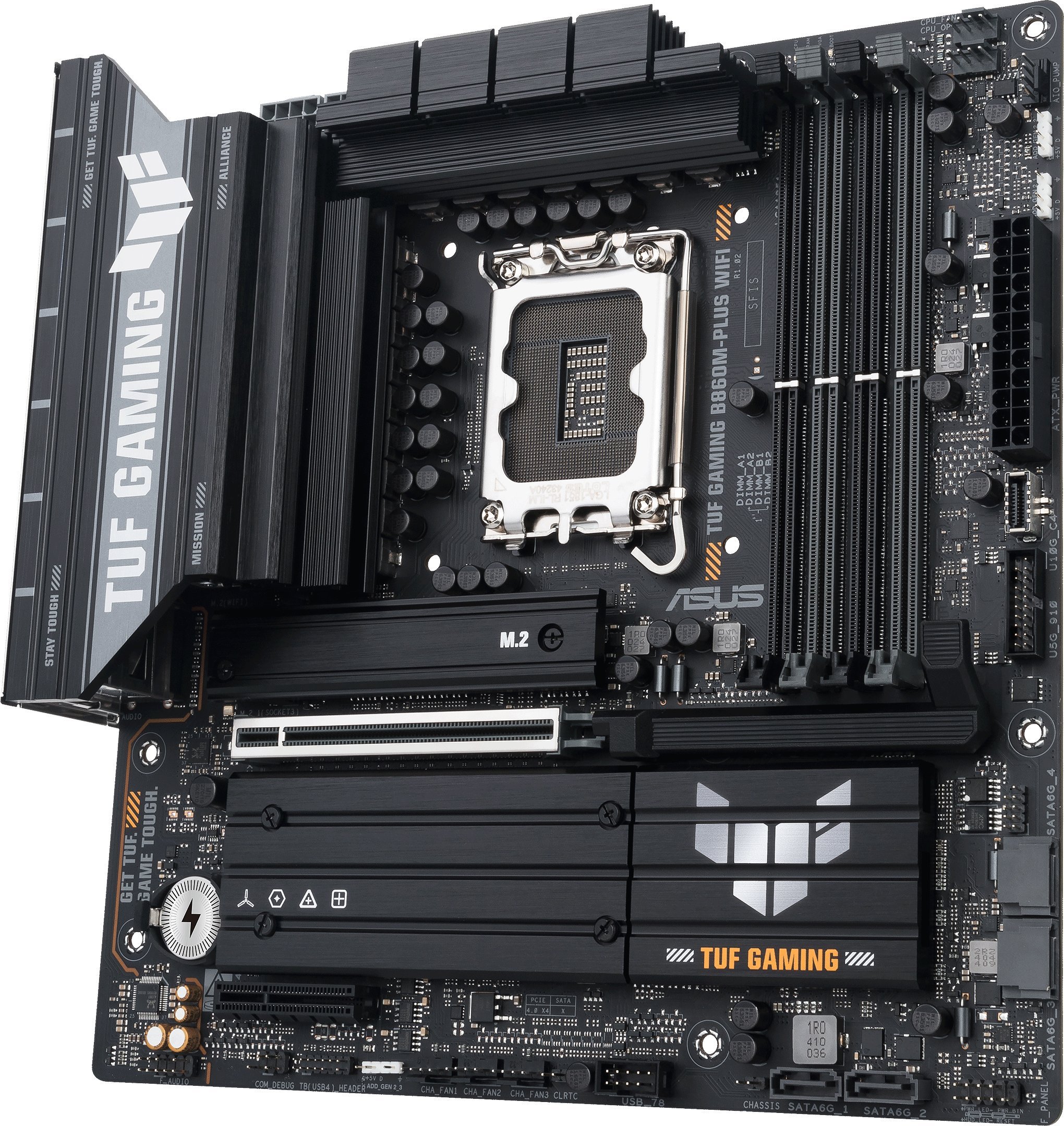 Pllakë amë ASUS TUF Gaming B860M Plus WIFI, Intel B860, DDR5, WiFi 7