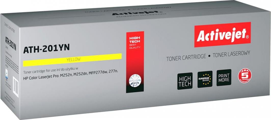 Toner Activejet ATH-201YN, i verdhë