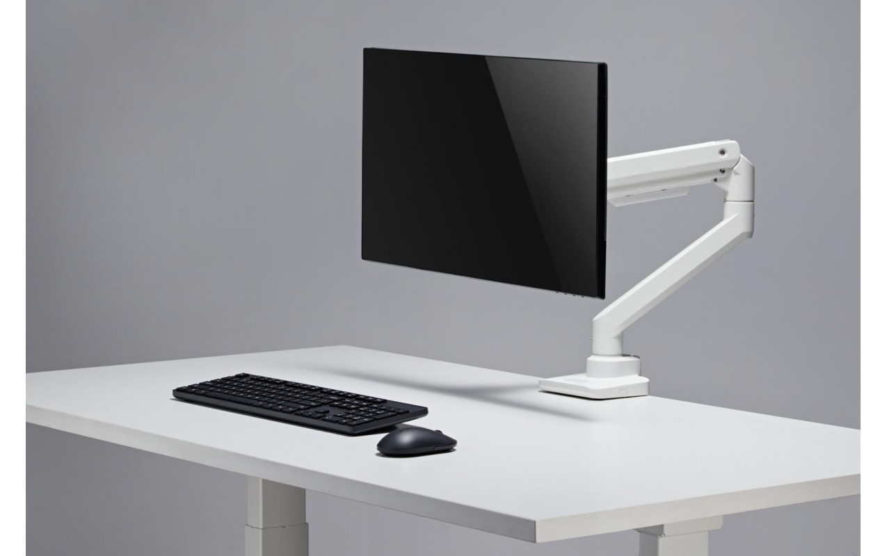 Mbajtëse monitori Serioux SRXA-MM69-C012, 17-49", krah me gaz, e bardhë
