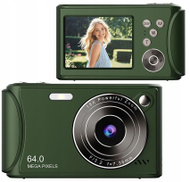 Kamerë digjitale XREC Q18, 64MP, video 4K 30fps, me anti shake, jeshile