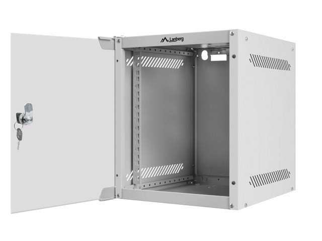 Kabinet rrjeti Lanberg WF10-2306-10S, 10", 6U, gri
