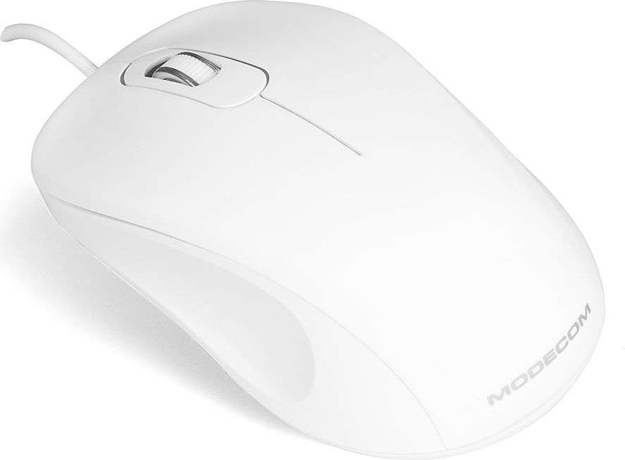 Maus Modecom MC-M10, optik, 1000 DPI, i bardhë