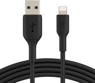 Kабел за полнење Belkin CAA001BT1M, USB A во Lightning, 1 m, црна