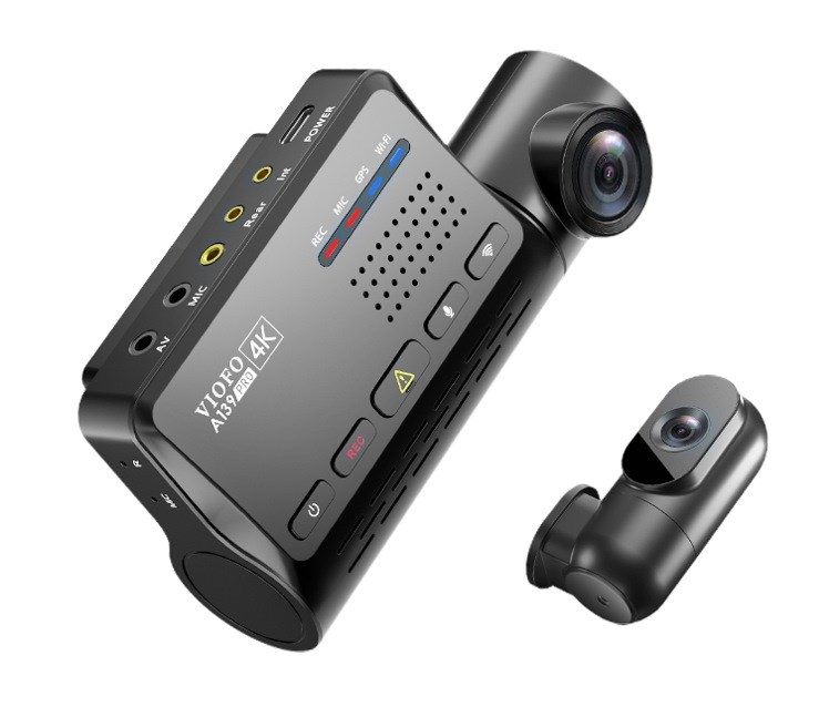 Kamerë Viofo A139 PRO 2CH, 4K, Wi-Fi, e zezë