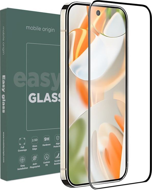 Xham mbrojtës Mobile Origin EasyGlass për Google Pixel 9 Pro XL, Double Strong, transparent