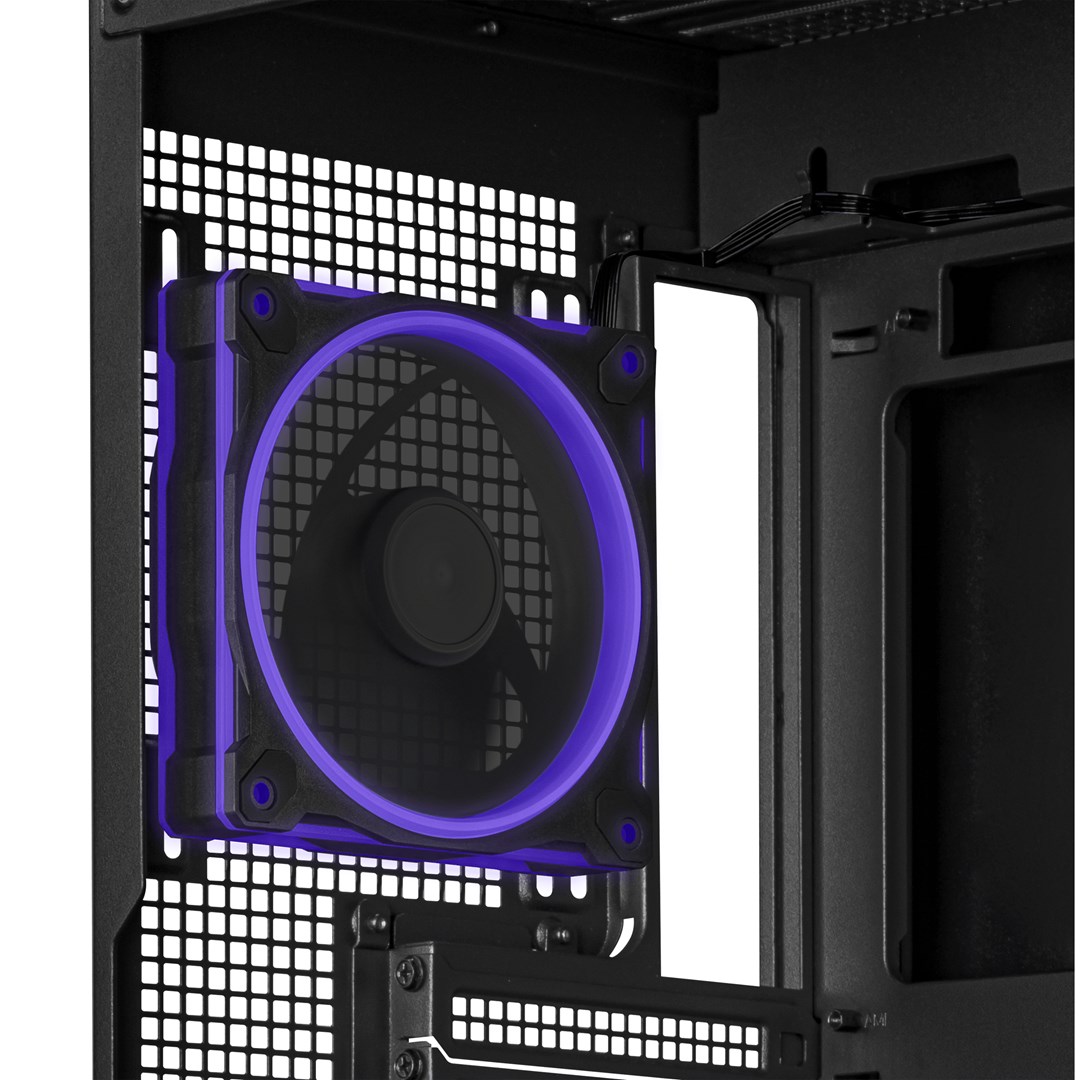 Kasa gaming ASUS A31 Plus TG ARGB, mid tower, xham i temperuar, e zezë