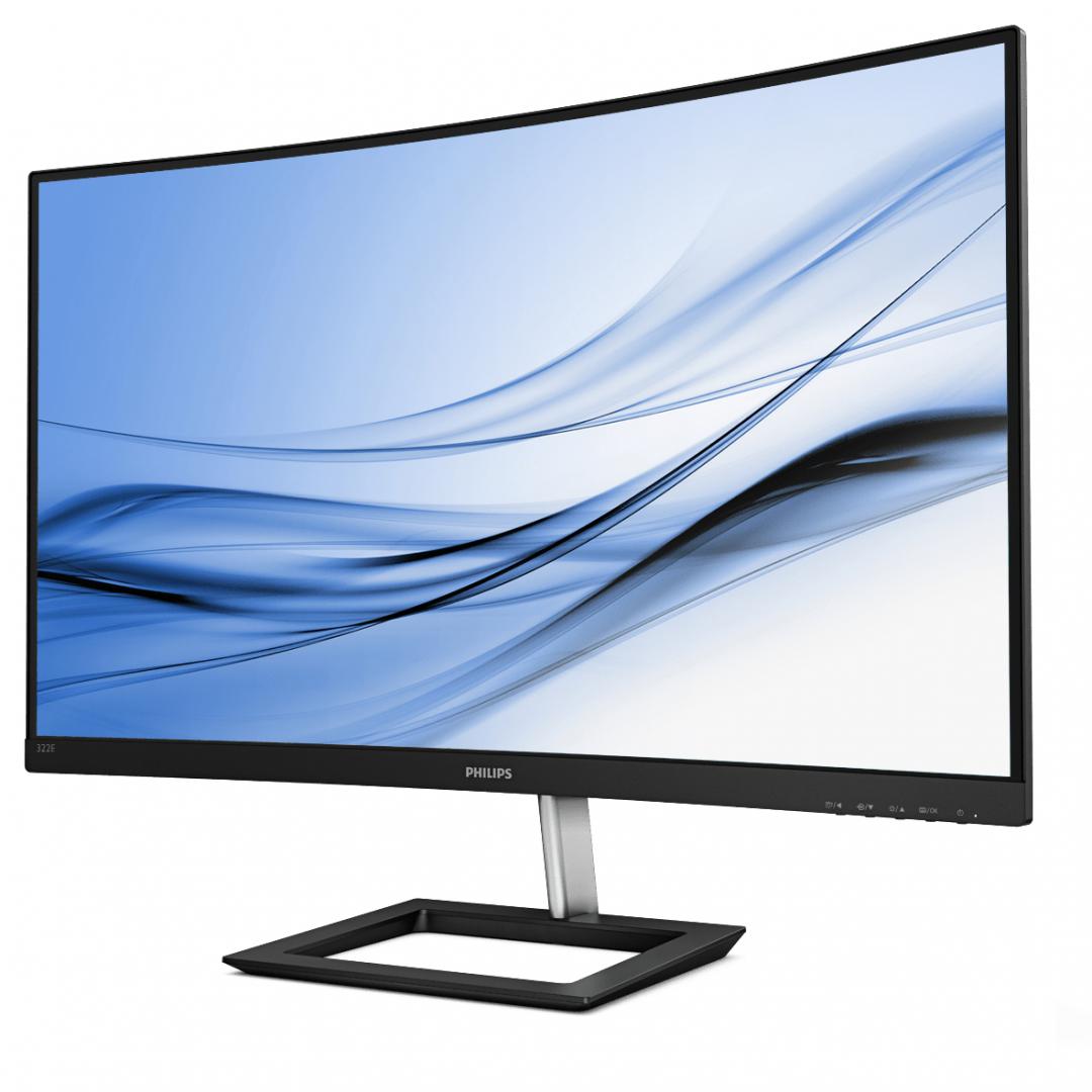 Monitor Philips E-line 322E1C/00, 32", Full HD, i zi