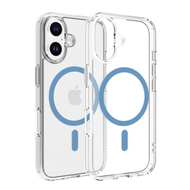 Dviced MagSafe iPhone 16 Clear Case, Blue