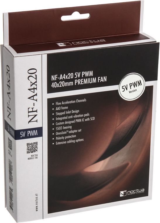 Ftohës Noctua NF-A4x20 5V PWM, 40 mm