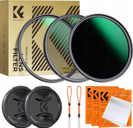 Set filtrash fotografie K&amp;F Concept Nano-D 3 në 1, UV CPL ND1000, 77mm