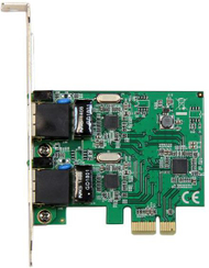Мрежна картичка StarTech.com DUAL PORT GIGABIT PCI Express, 2x RJ45, 10/100/1000 Mbps