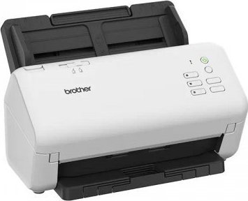Scanner Brother ADS-4300N, ADF 80 fletë, 40 faqe/min, i bardhë