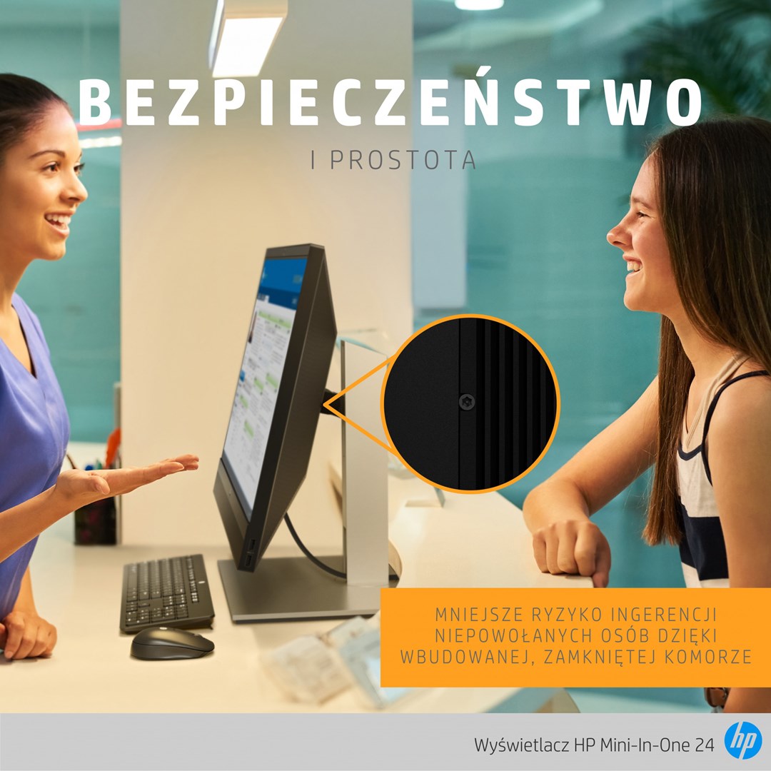Monitor HP Mini-in-One 24, 23.8", Full HD, i zi