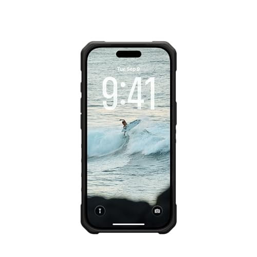 Mbulesë telefoni UAG Pathfinder për iPhone 17 Pro, MagSafe, mbrojtje ushtarake, e zezë