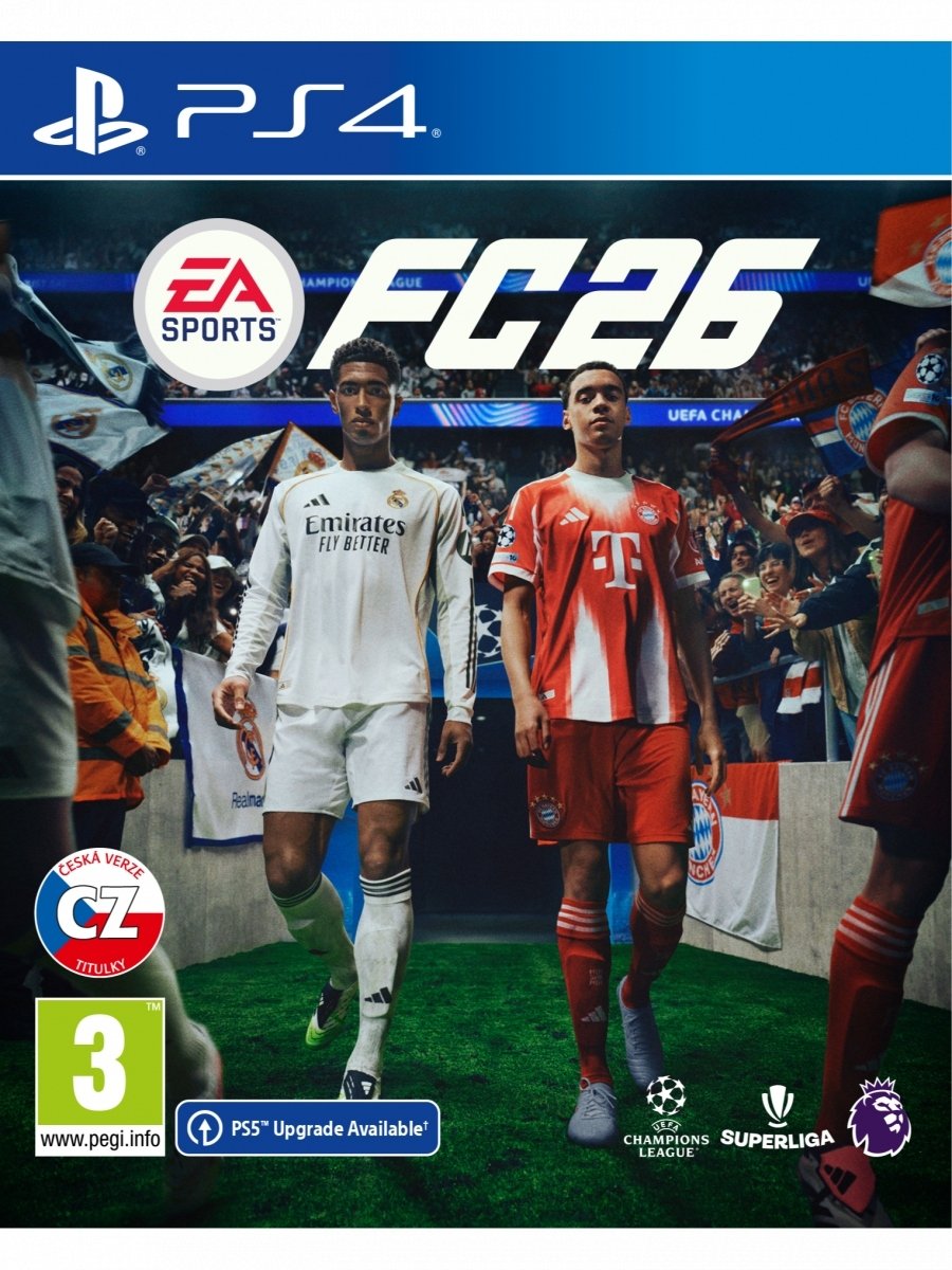 Lojë PS4 EA Sports FC 26, futboll, disk fizik