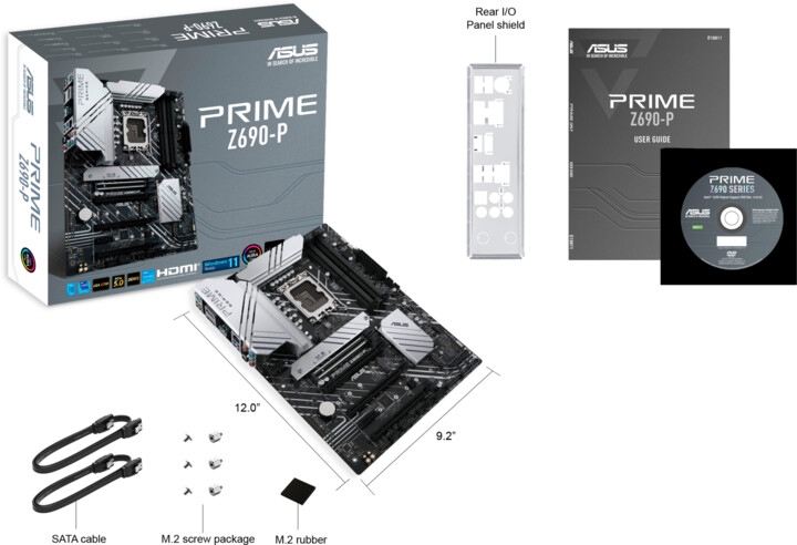 [OUTLET] Pllakë amë ASUS PRIME Z690-P - Intel Z690