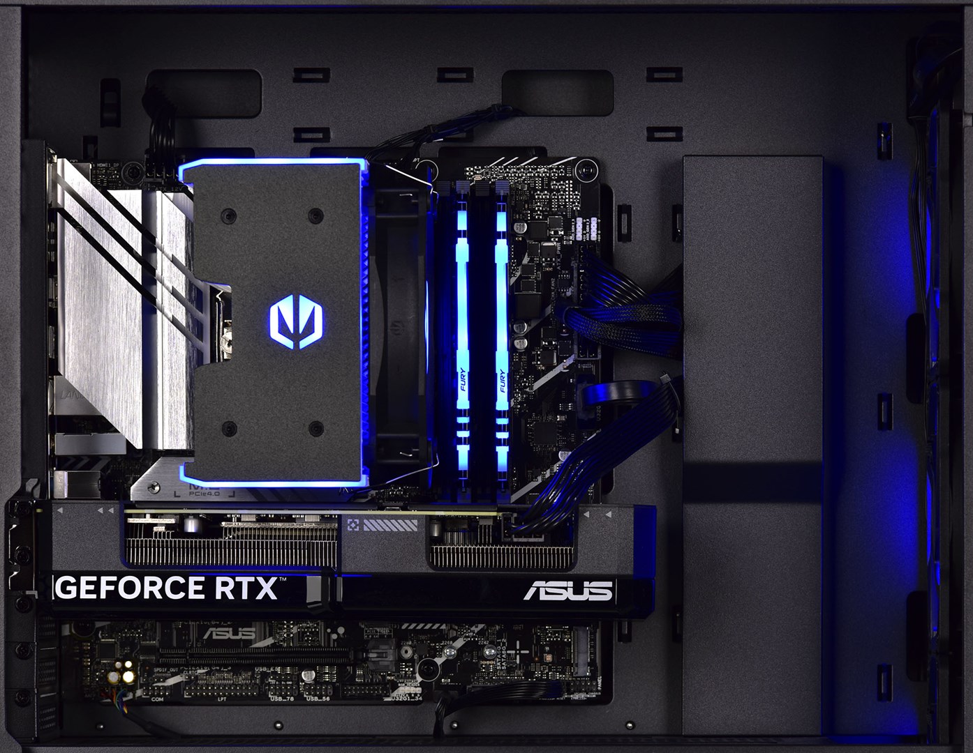 Kompjuter Actina, Mini Tower, AMD Ryzen 5 5600, 32GB RAM, 1TB SSD, NVIDIA GeForce RTX 4070, i zi