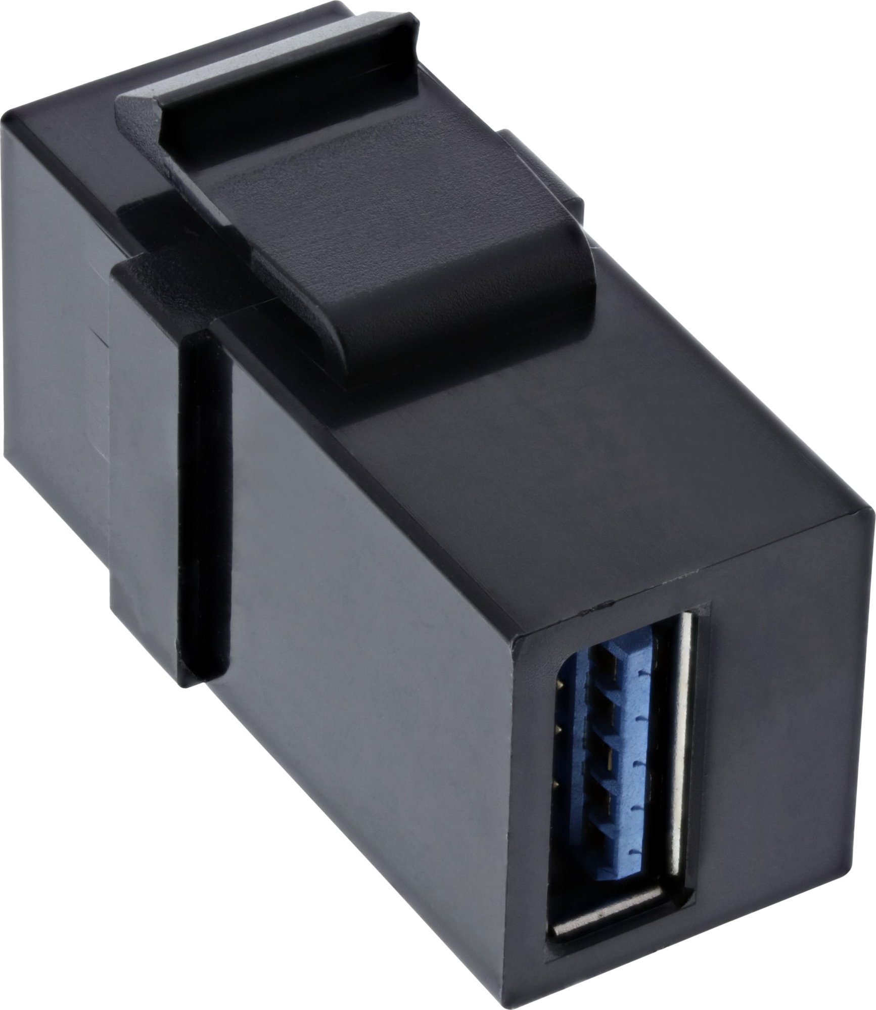 Modul USB InLine USB 3.1 Snap in, USB A F F, strehe e zeze | Gjirafa50