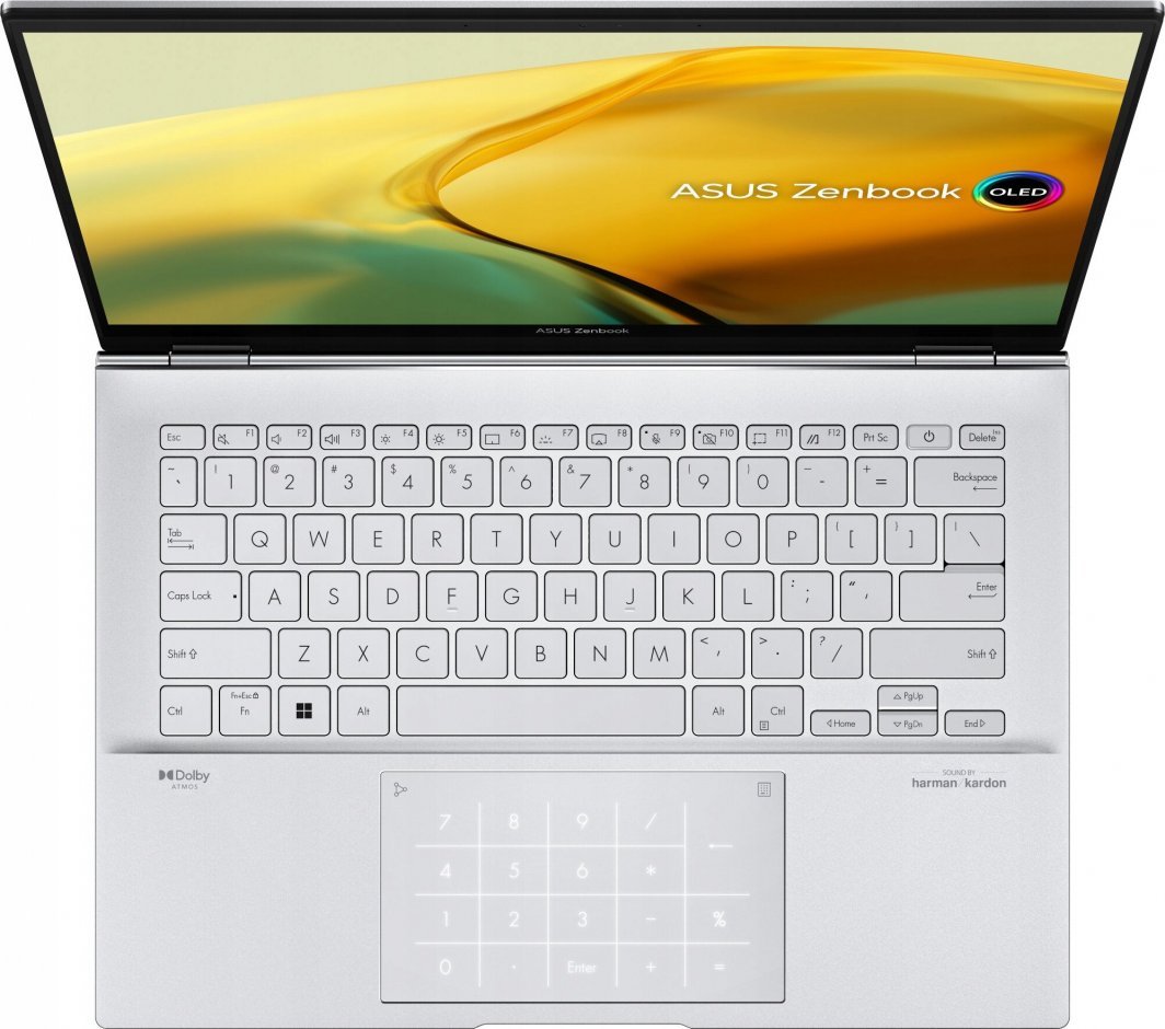 Laptop Asus ASUS ZenBook 14 OLED UX3402VA-KN591W, 14", Intel Core i5 13500H, 16 GB RAM, 512 GB SSD, i argjendtë