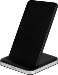 Karikues wireless Vivanco 61340, standard Qi, dizajn stand, i zi