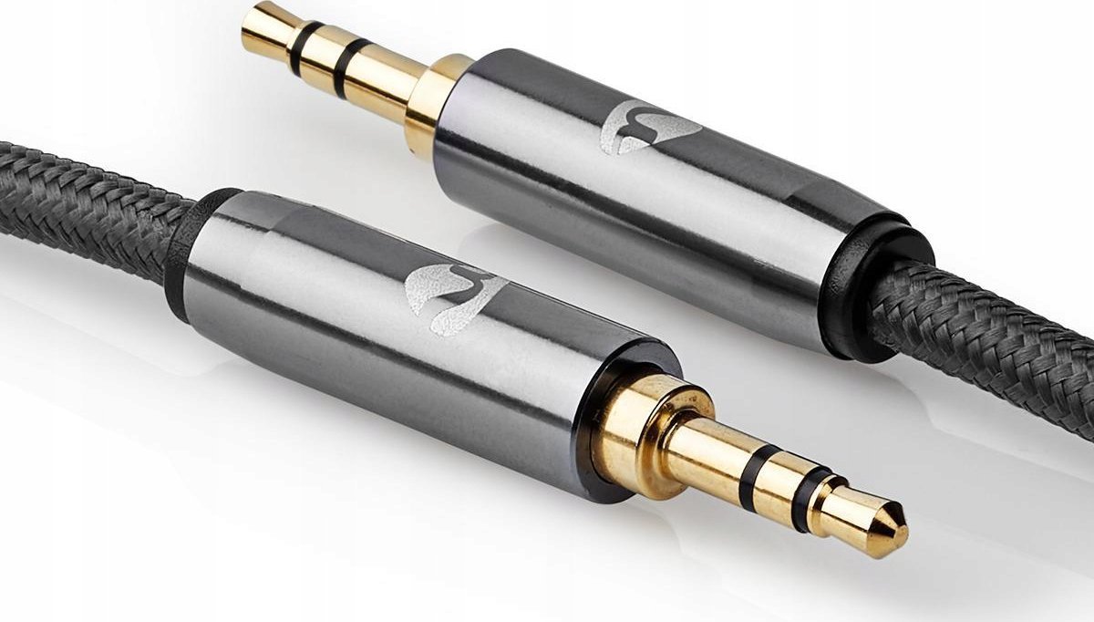 Kabllo audio Nedis Profigold, AUX 3.5mm mashkull mashkull, 5m, e thurur