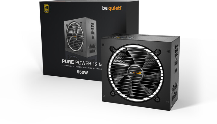 Burim energjie be quiet! Pure Power 12 M BN341 , 550W