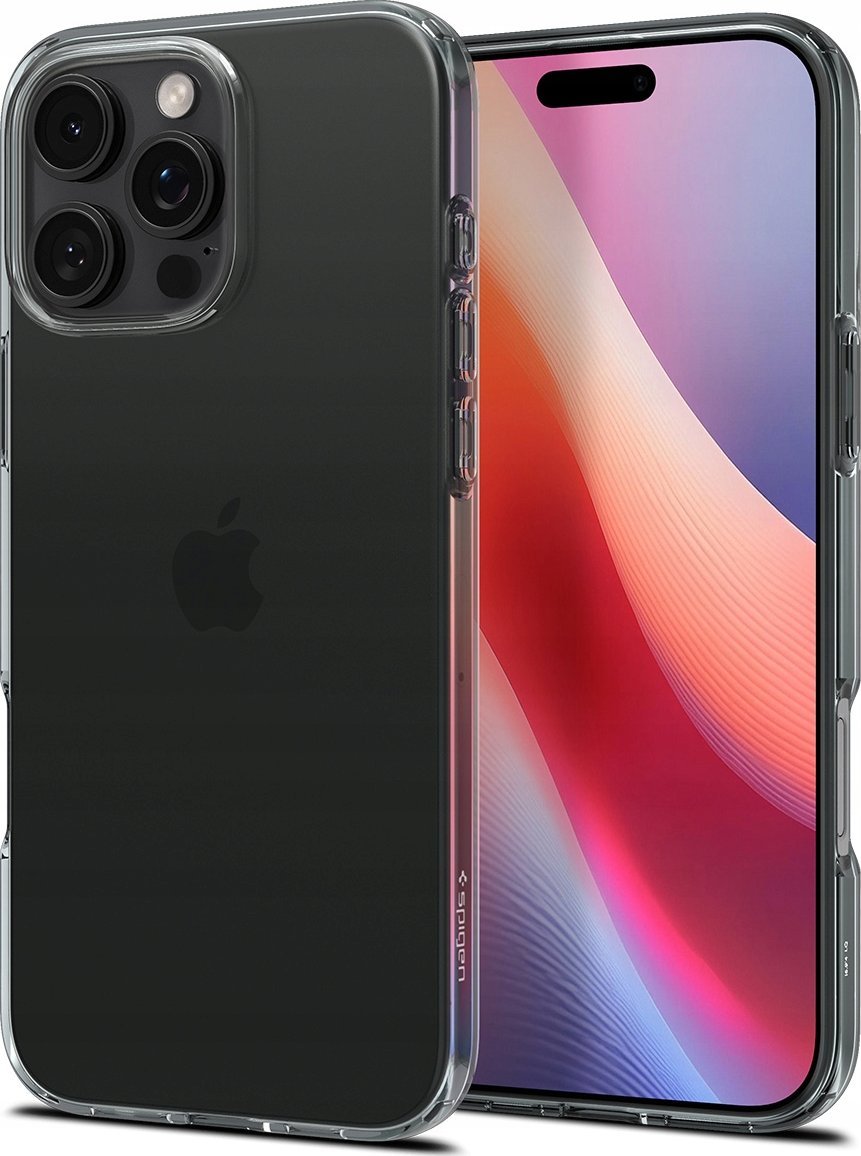 Kllaf telefoni Spigen Crystal Flex, për iPhone 16 Pro Max, transparent Space Crystal