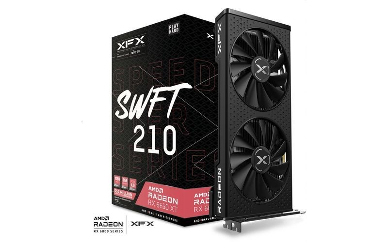 Kartelë grafike XFX Speedster SWFT 210 Radeon RX 6650 XT Core Gaming 8GB GDDR6
