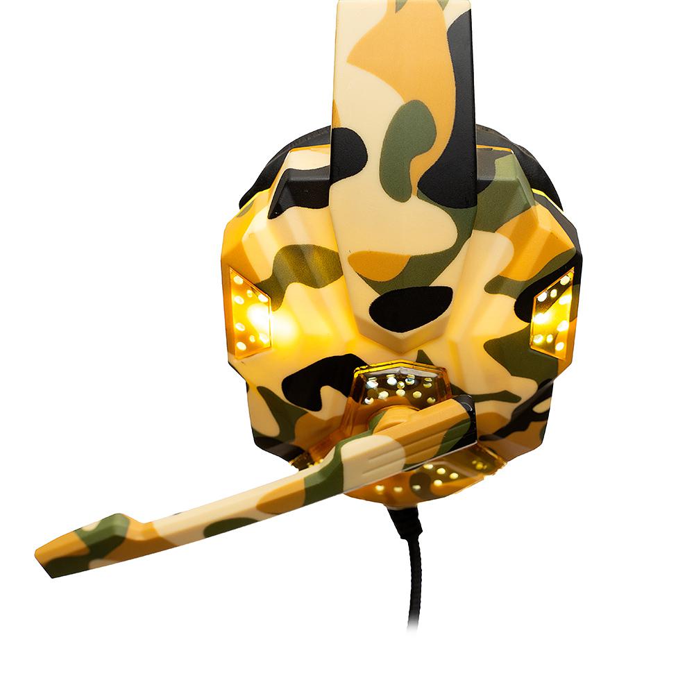 Kufje gaming me mikrofon Spacer SPGH CAMO, 2x 3.5mm, kamuflazh