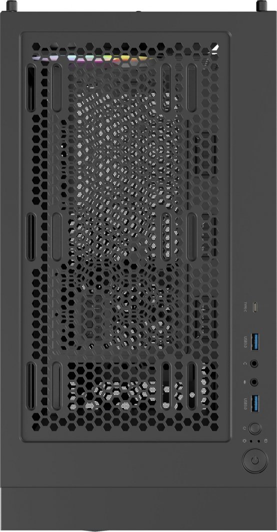 Kasë Genesis Diaxid 605 ARGB, e zezë, Midi Tower