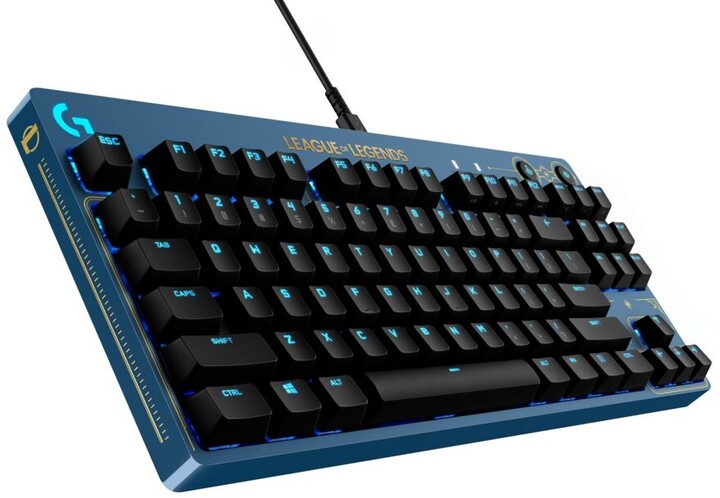  Тастатура Logitech G Pro, GX Brown, League of Legends,цина