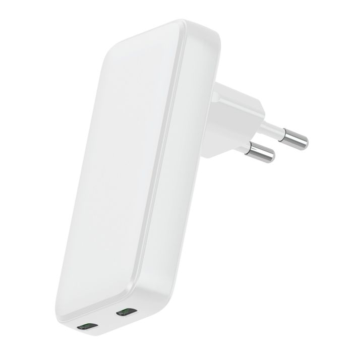 Dviced Slim Wall Charger 45W GaN 2 USB-C EU, White
