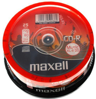CD-R Maxell 700 MB, 25 copë