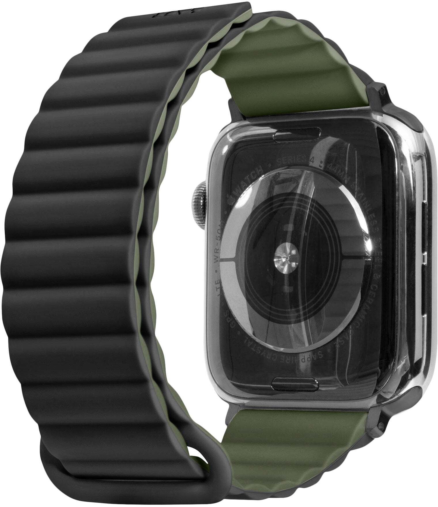 Rrip dore Laut Novi Sport për Apple Watch, silikon, 38/40/41mm, blu navy