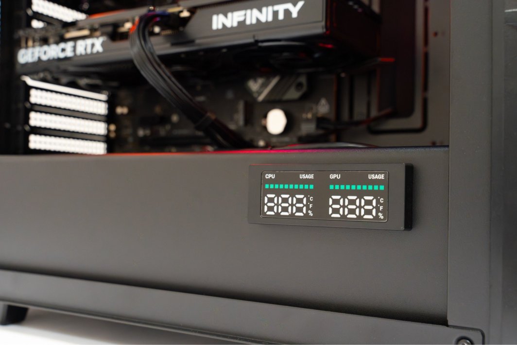 Kompjuter gaming Game X G300, Ryzen 5 7600X, 32GB RAM, RTX 4070, SSD 1TB, i zi