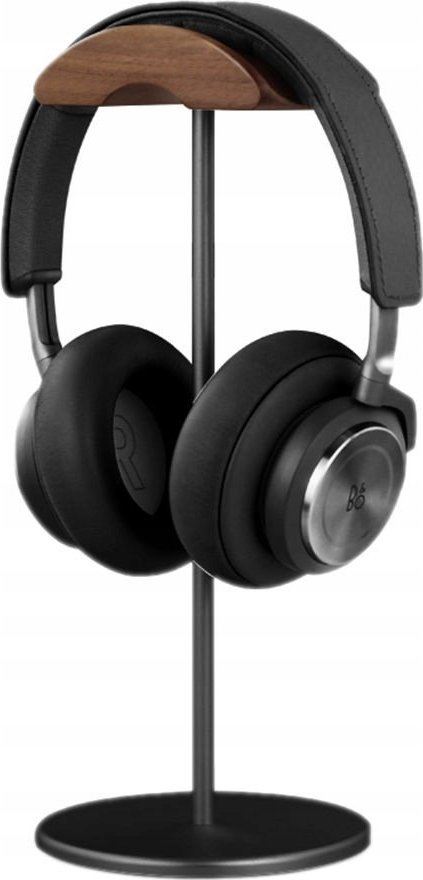 Mbajtëse për kufje Mozos HS, alumini, e zezë