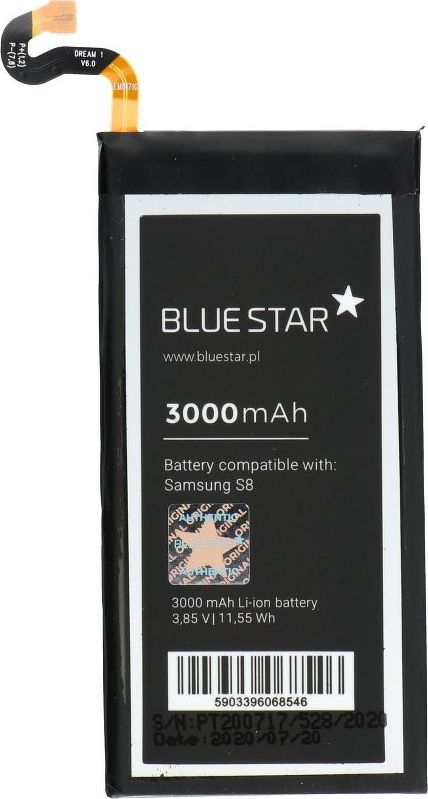 Bateri telefoni Blue Star për Samsung Galaxy S8, 3000mAh, Li-Ion, PREMIUM