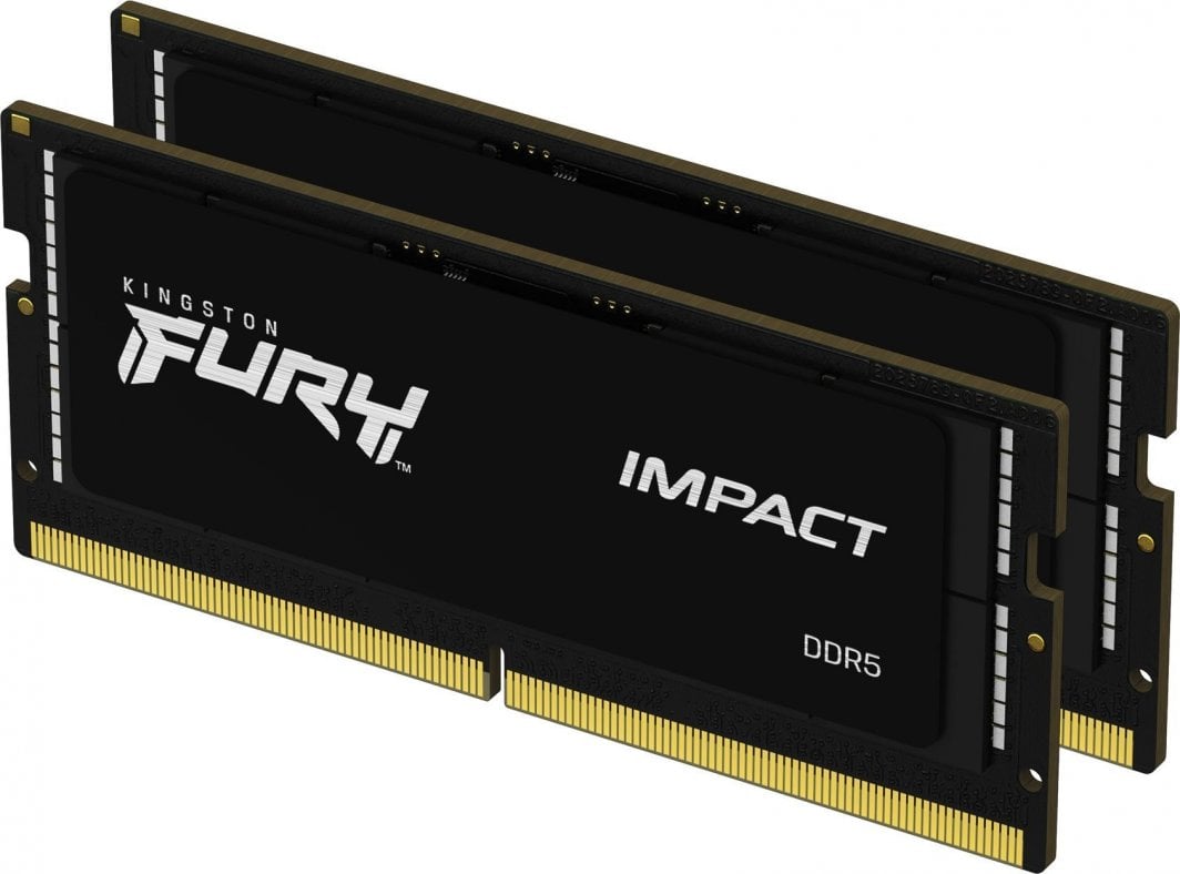 Memorie Kingston Fury Impact, SODIMM, DDR5, 64 GB, 5600 MHz, CL40