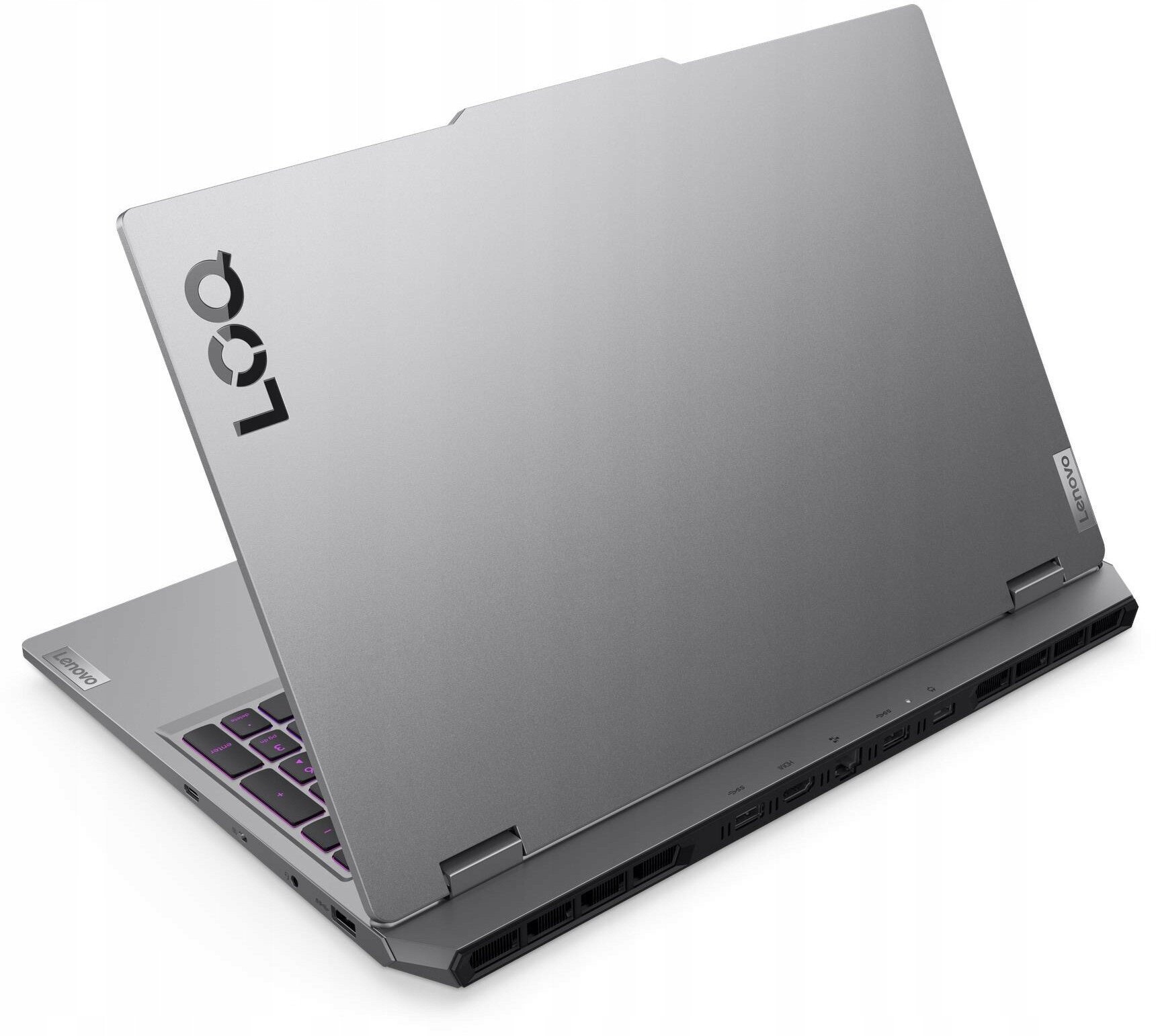 Laptop gaming Lenovo LOQ 15AHP10, Ryzen 5, 15.6" FHD 144Hz, 32GB RAM 512GB SSD, RTX 5050 8GB, gri Luna